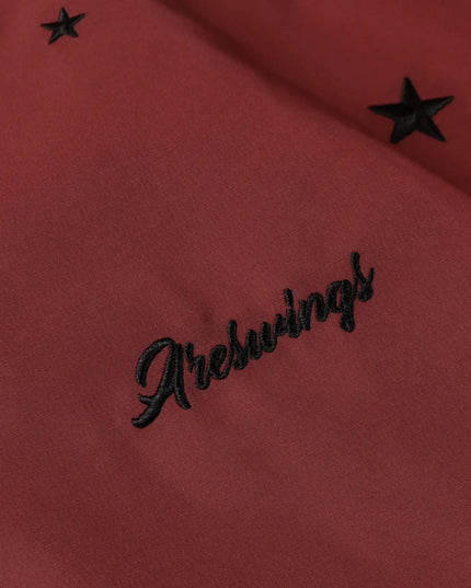 Men's Star Zip Up Hooded Jacket