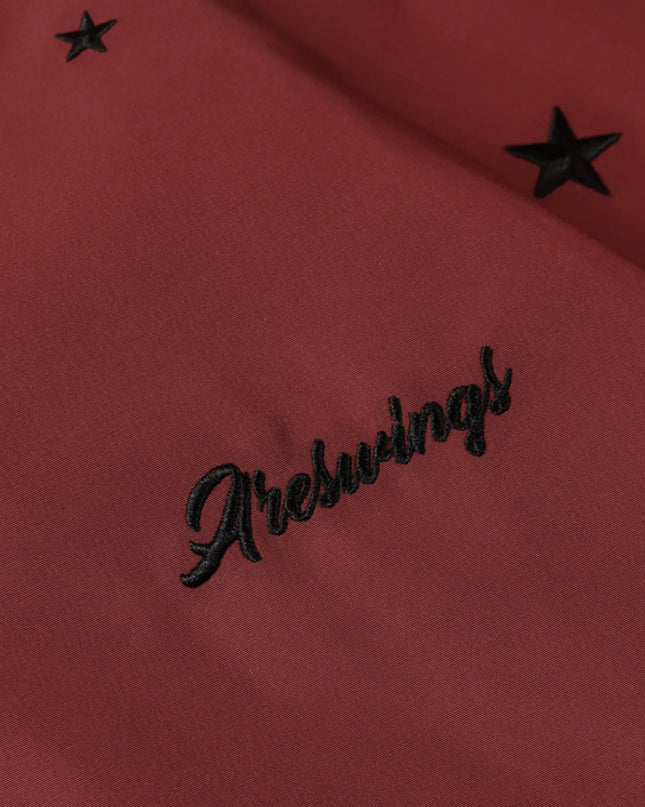 Men's Star Zip Up Hooded Jacket