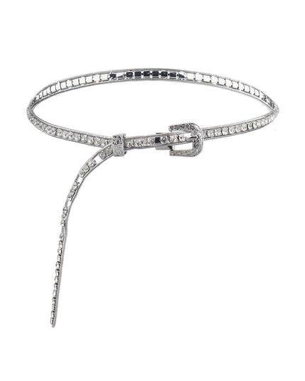 Rhinestone Metal Belt