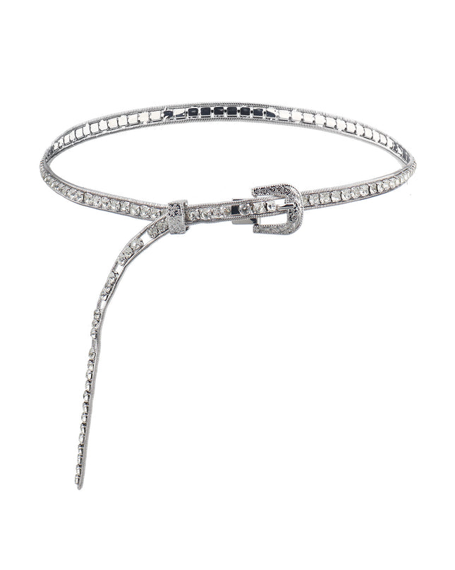 Rhinestone Metal Belt