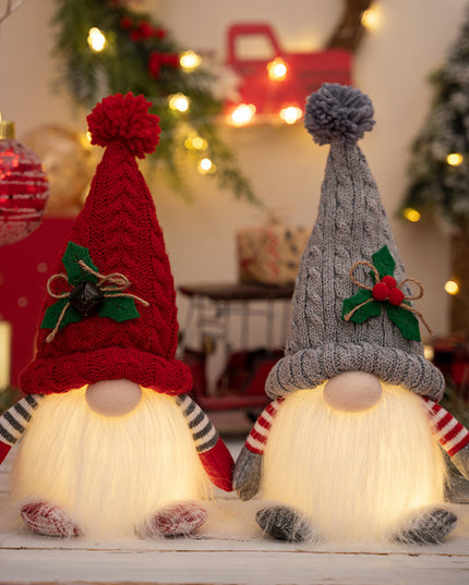 Light-Up Short Leg Faceless Gnome