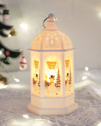 Hexagon White Snowman