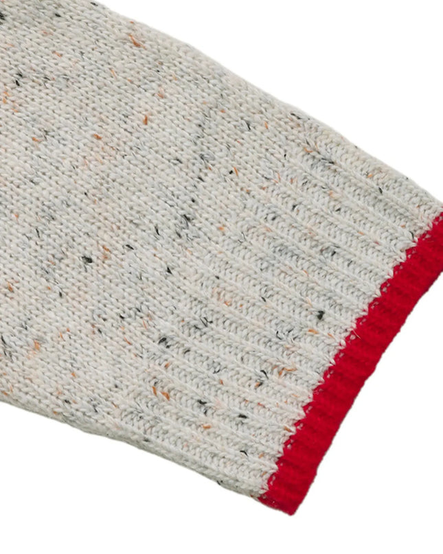 Contrast Trim Button Up Long Sleeve Cardigan