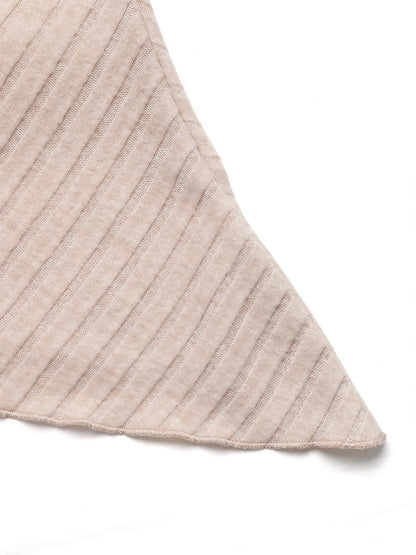 Asymmetrical Off-Shoulder Knit Top