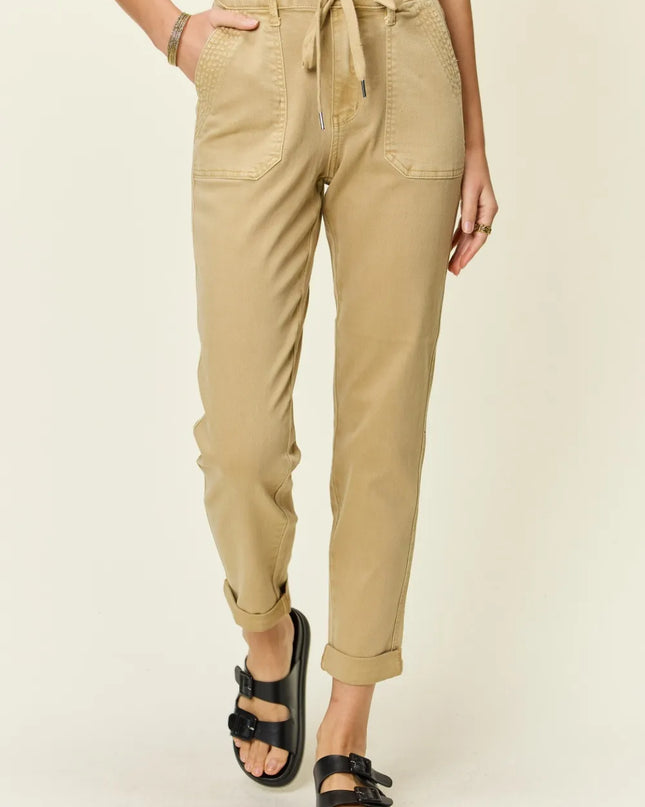 Judy Blue Full Size High Waist Jogger Jeans