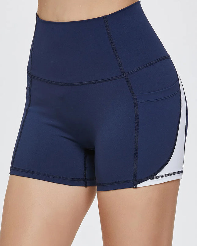 High Waist Active Shorts 
