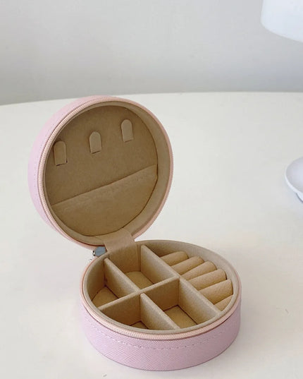 PU Leather Jewelry Storage Box