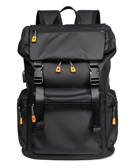 Oxford Cloth Multi-Pockets Backpack Bag