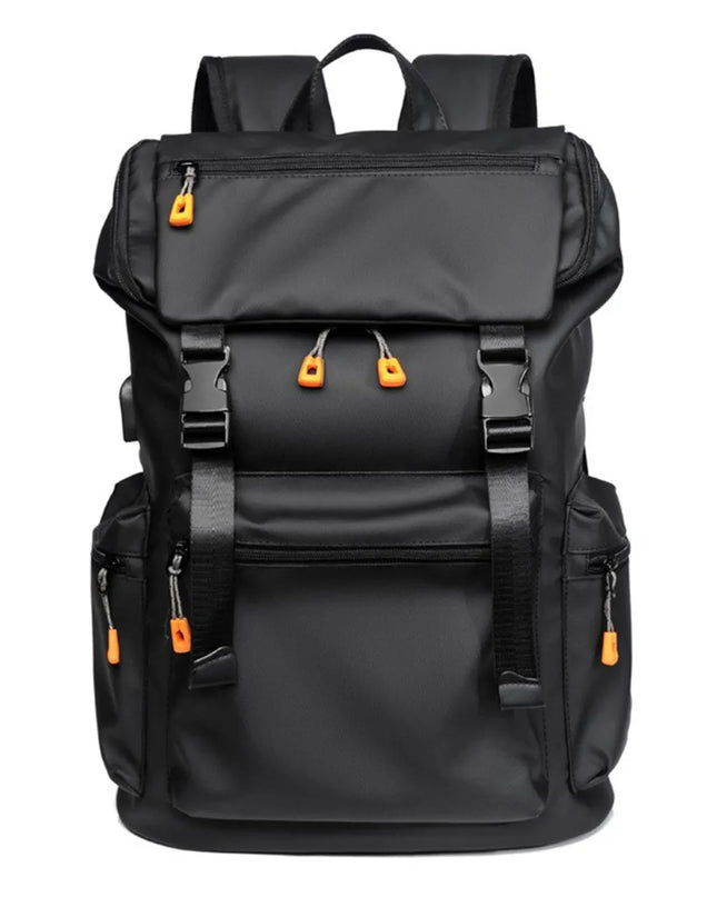 Oxford Cloth Multi-Pockets Backpack Bag