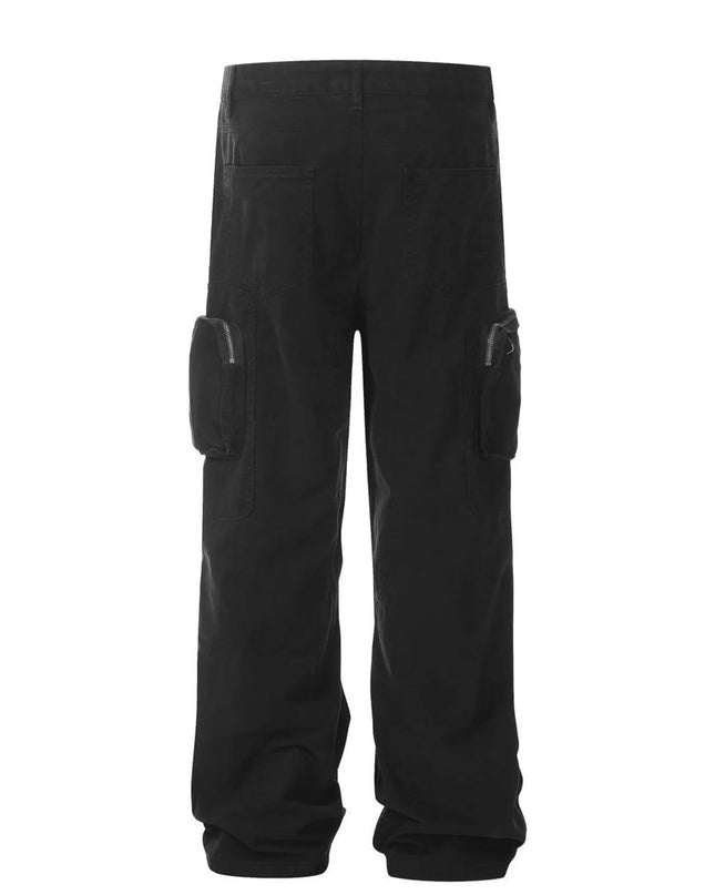 Men's Cargo Jeans with Multi-Pocket