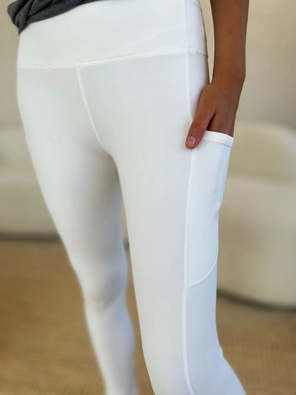 Wide Waistband Sports Leggings 