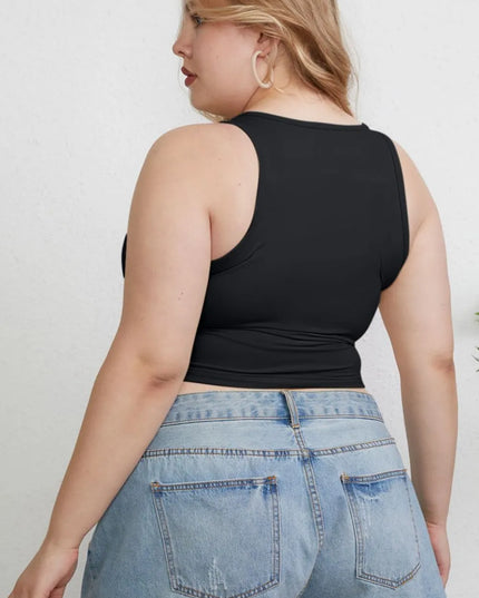 Basic Bae Full Size Round Neck Slim Tank