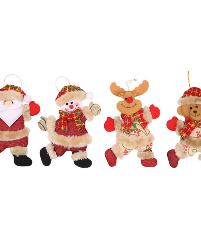 4-Piece Christmas Hanging Widgets