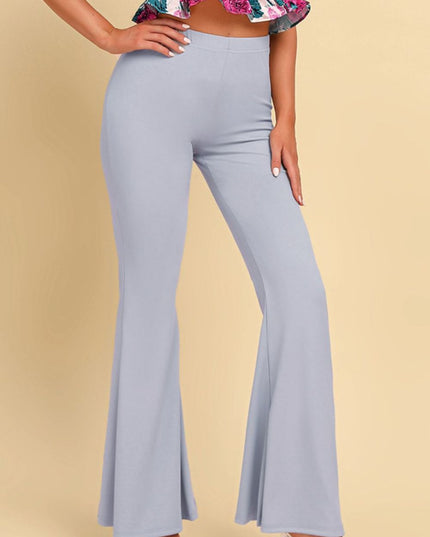 Pull On Flared Pants 