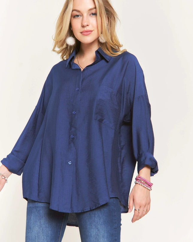 ADORA Button Down Linen Shirt 