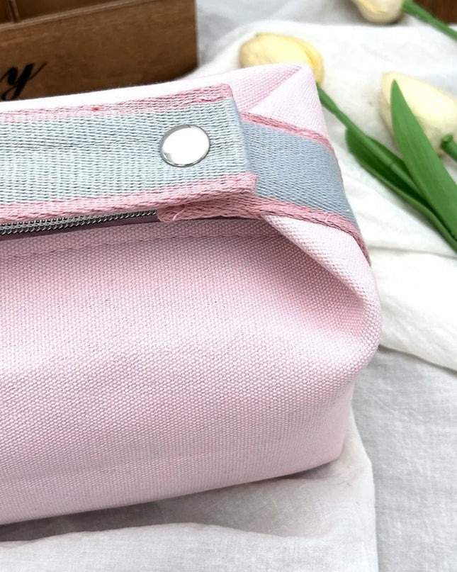 Zenana Waterproof Canvas Travel Cosmetic Bag
