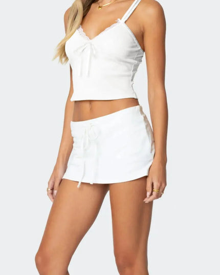 Lace Detail V-Neck Cami 