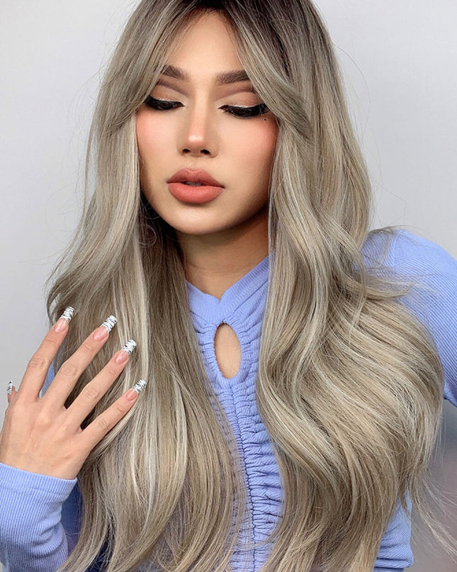 Full Machine Long Wave Wigs 26'' 