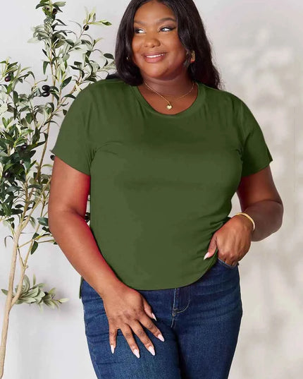 Basic Bae Full Size Round Neck Short Sleeve T-Shirt