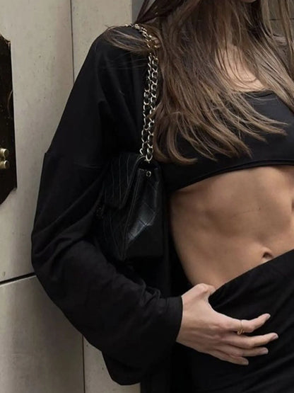 Cami Shorts and Open Front Cardigan Three Piece Set