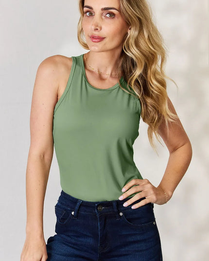 Basic Bae Full Size Round Neck Racerback Tank