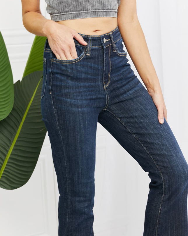 Judy Blue Full Size High Rise Flare Jeans