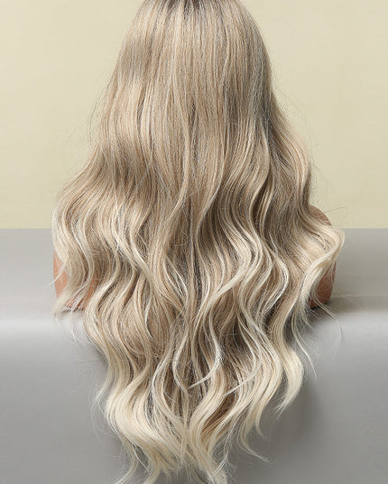 Full Machine Made Long Wave Wigs 26'' 