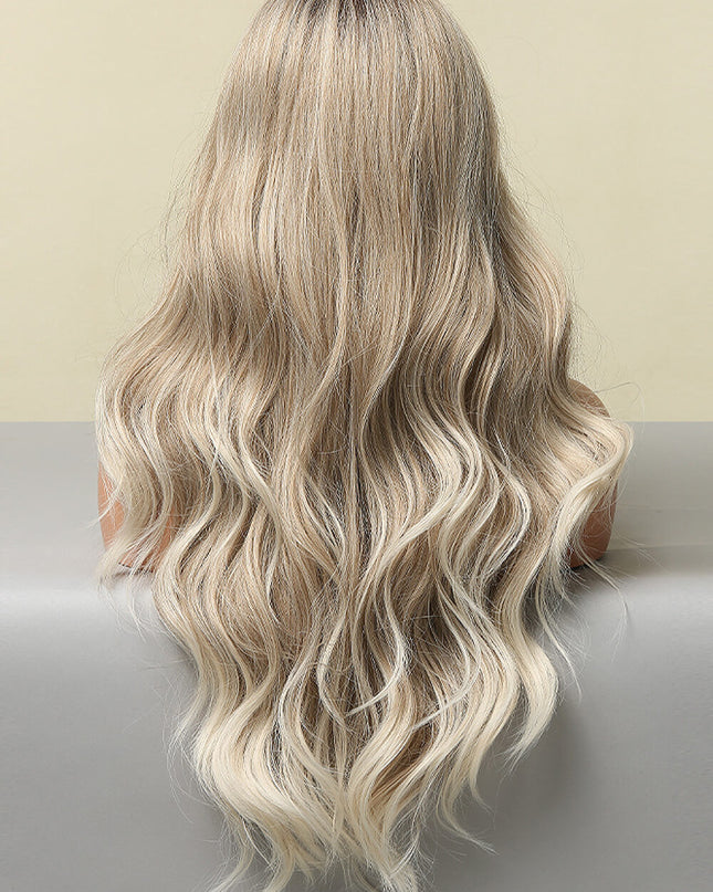 Full Machine Made Long Wave Wigs 26'' 