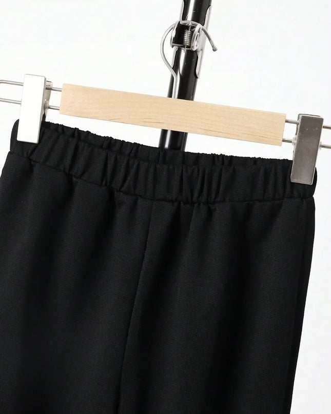 Children's Graphic Long Sleeve Hoodie and Pants Set