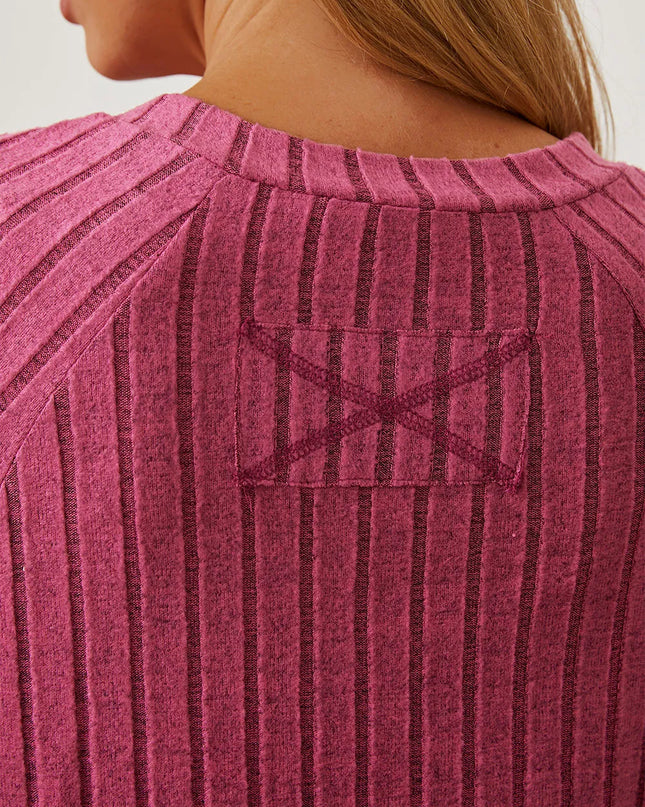 Basic Bae Full Size Ribbed Thumbhole Sleeve T-Shirt