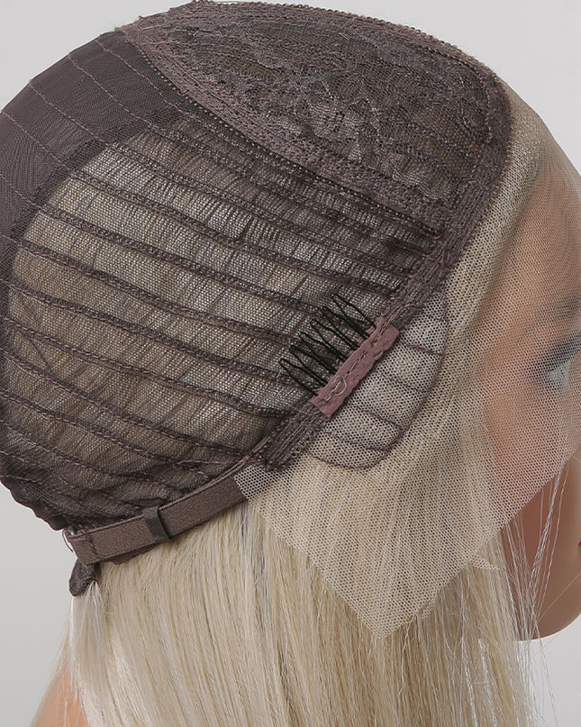 13*2" Lace Front Wigs Synthetic Long Straight 27" 150% Density 