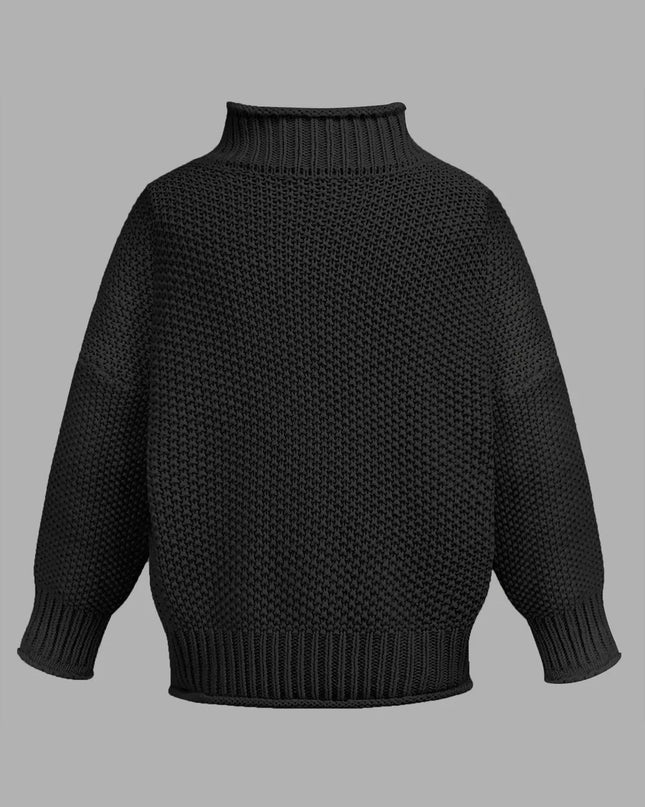 Turtleneck Long Sleeve Sweater