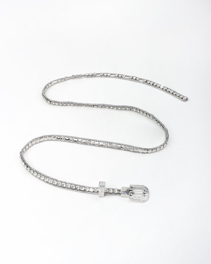Rhinestone Metal Belt
