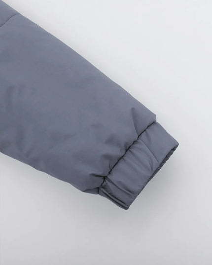 Puffer Long Sleeve Winter Coat with Belt