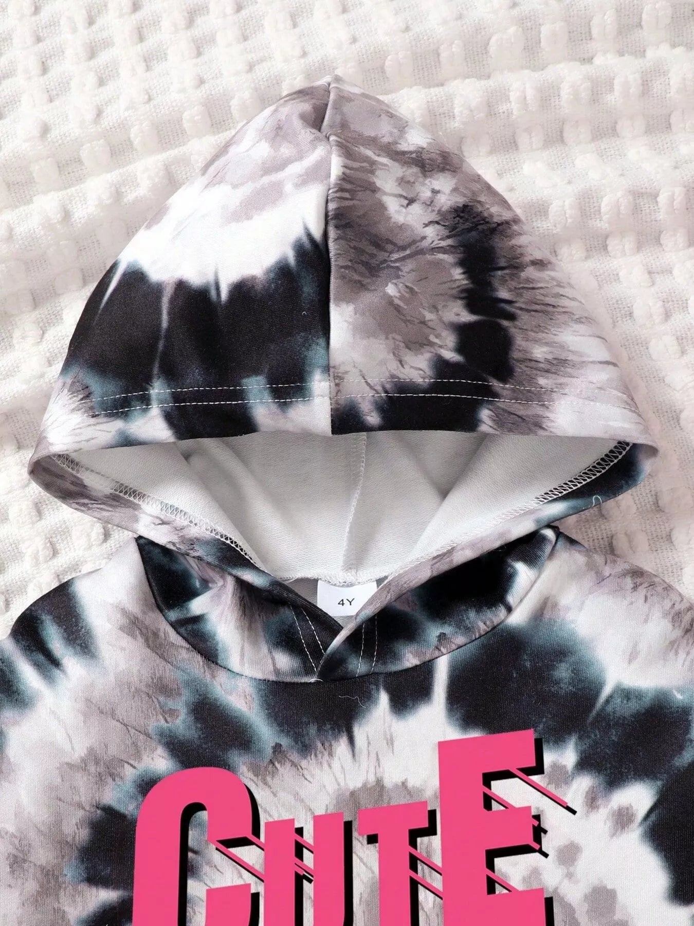 Children's Tie-Dye Hoodie & Pants Set