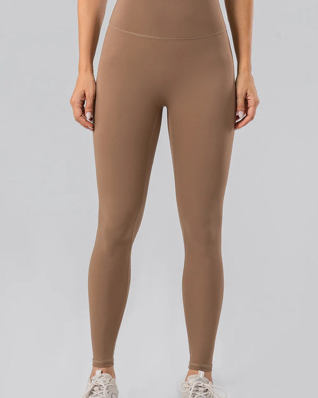 High Waist Wide Waistband Active Leggings 