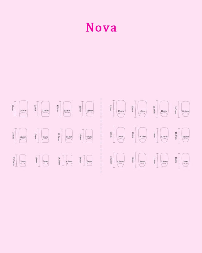 SO PINK BEAUTY Press On Nails 2 Packs