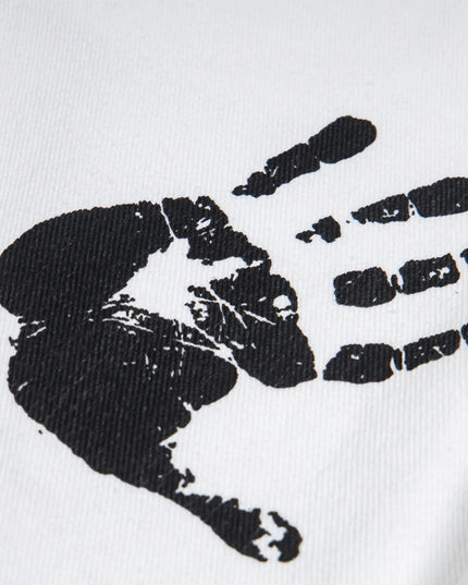 Men's Handprint Pattern Jeans