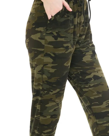 Leggings Depot Full Size Buttery Soft Joggers with Drawstring Plus Size