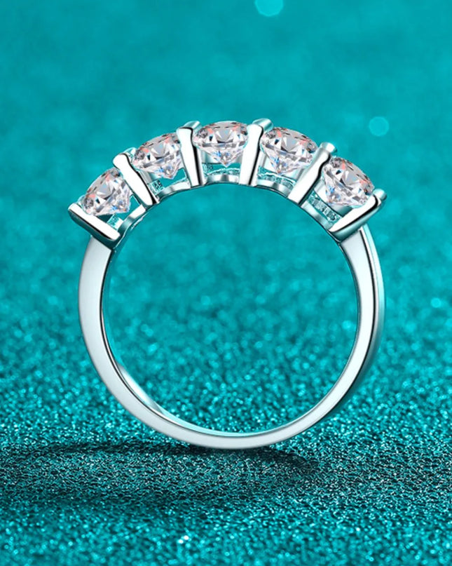 2.5 Carat Moissanite 925 Sterling Silver Ring 