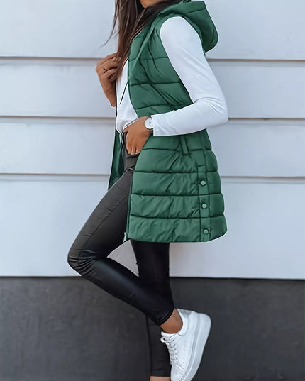 Zip Up Hooded Winter Coat