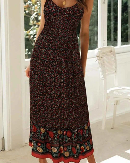 Printed Maxi Cami Dress