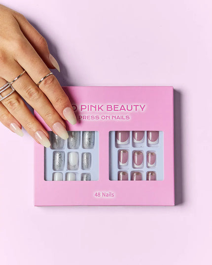 SO PINK BEAUTY Press On Nails 2 Packs 