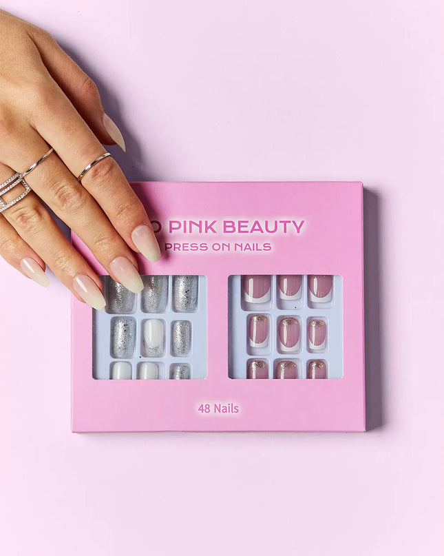 SO PINK BEAUTY Press On Nails 2 Packs 