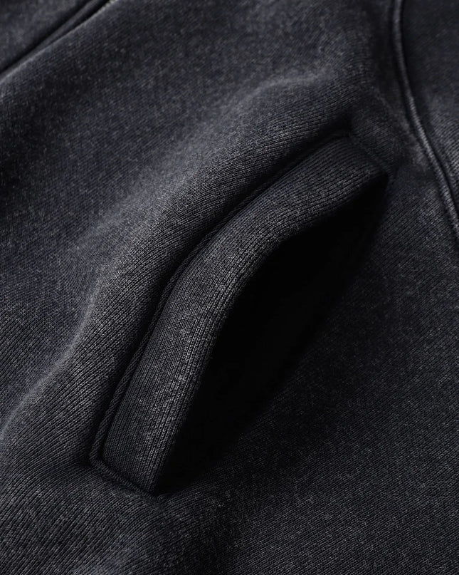 Men's Zip-Up Long Sleeve Hooded Jacket