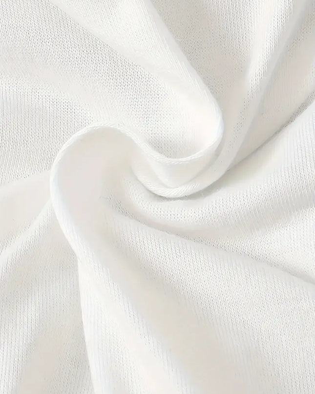 Children's Hat and Plaid Short Sleeve One-Piece Romper