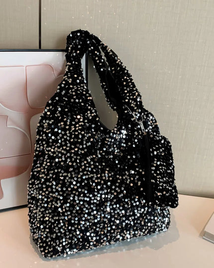 Sequin Polyester Handbag 