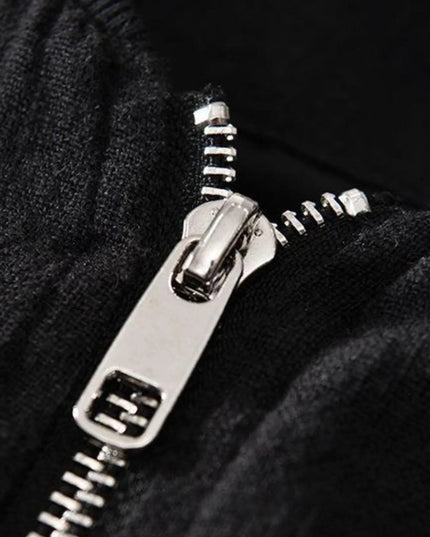 Men's Plus Size Zip Up Long Sleeve Jacket