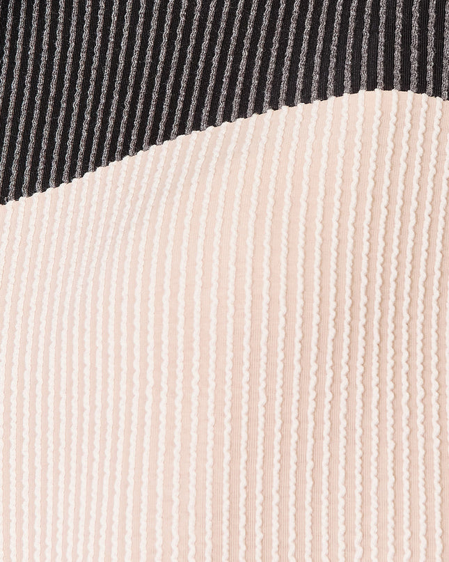 Double Take Color Block Dropped Shoulder T-Shirt