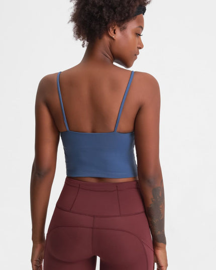 Millennia Feel Like Skin Scoop Neck Sports Cami